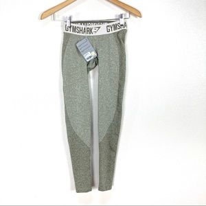 Gymshark Flex Leggings Khakis Sand Green Sz XS NWT